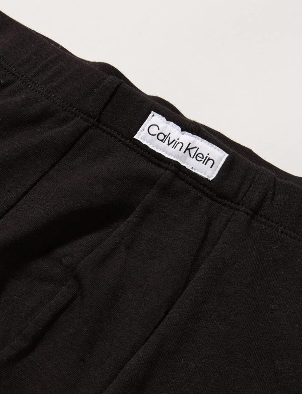 Caleçons Calvin Klein Lot de 3 Homme Noir Confortable-3