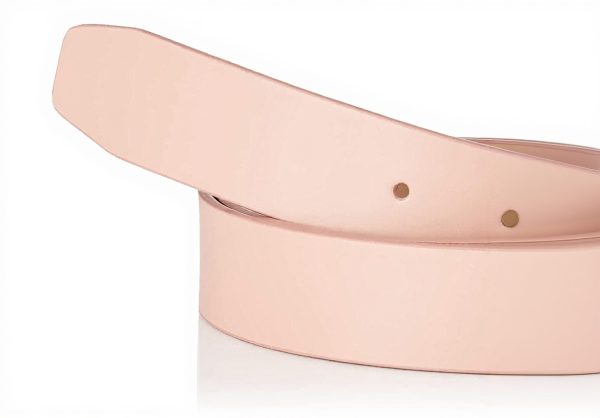 Ceinture Femme Calvin Klein Cuir Lisse Boucle Métal