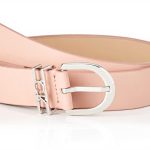 Ceinture Femme Calvin Klein Cuir Lisse Boucle Métal