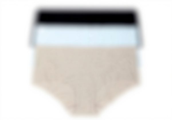 Culottes Calvin Klein invisibles femme lot 3 hipster sans