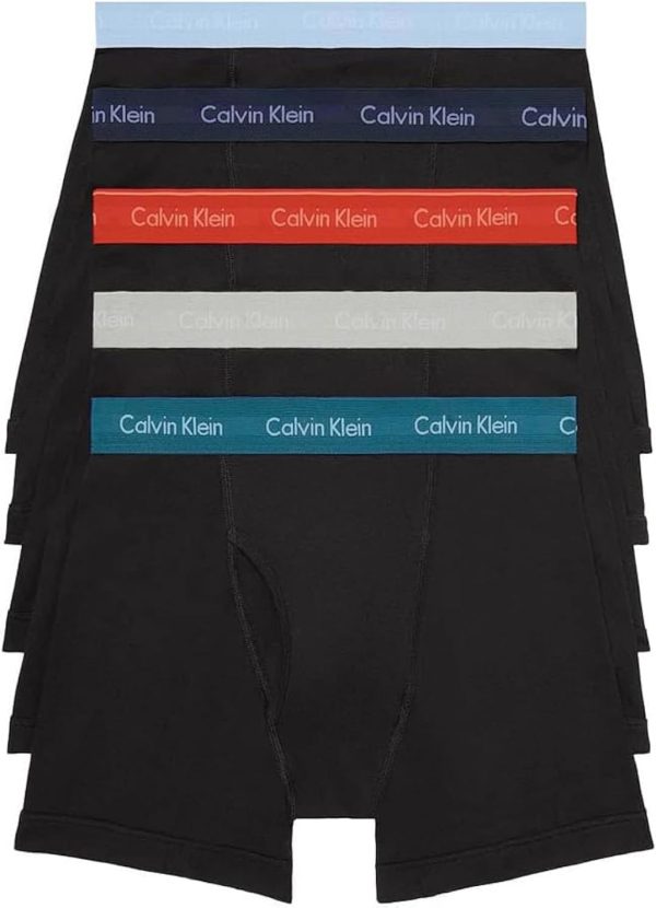Boxers Calvin Klein coton extensible lot 5 homme X-Large-0
