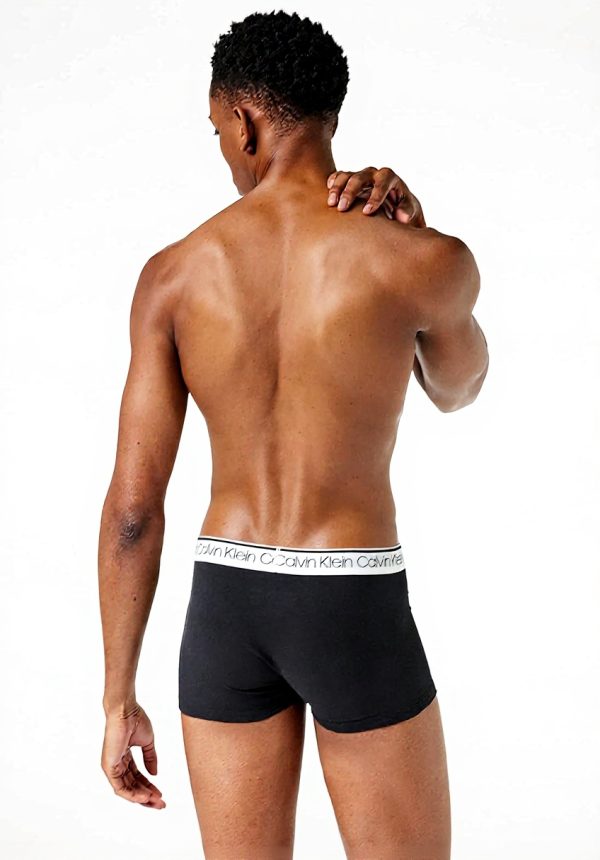 Boxers Calvin Klein taille basse lot 3 coton extensible