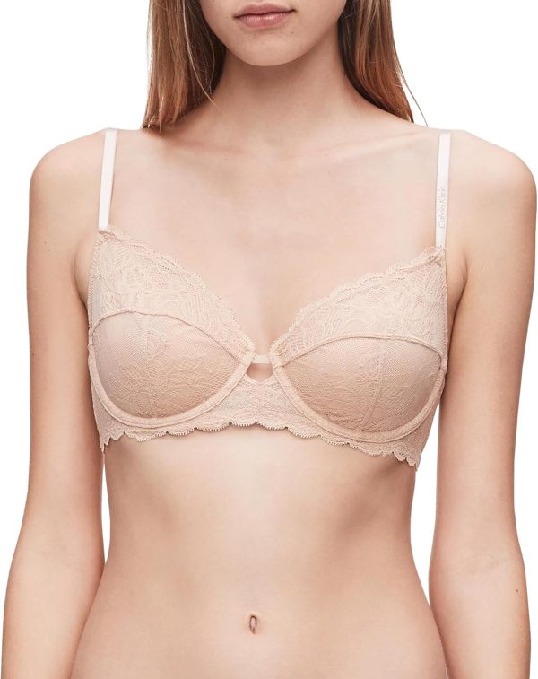 Soutien-gorge Calvin Klein dentelle confortable sans-0
