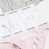 Sous-vêtements Calvin Klein bikini lot de 3 femme coton-1