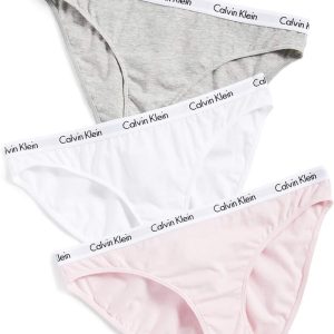 Sous-vêtements Calvin Klein bikini lot de 3 femme coton-0