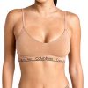 Soutien-gorge Calvin Klein coton naturel triangle femme