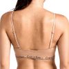 Soutien-gorge Calvin Klein coton naturel triangle femme