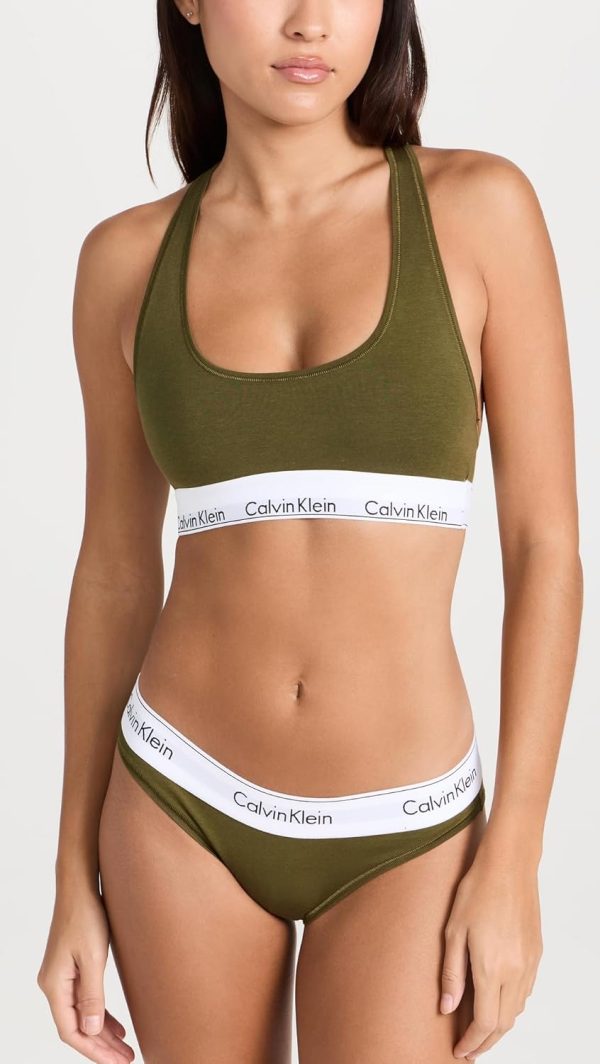Soutien-gorge femme Calvin Klein coton moderne confortable-4