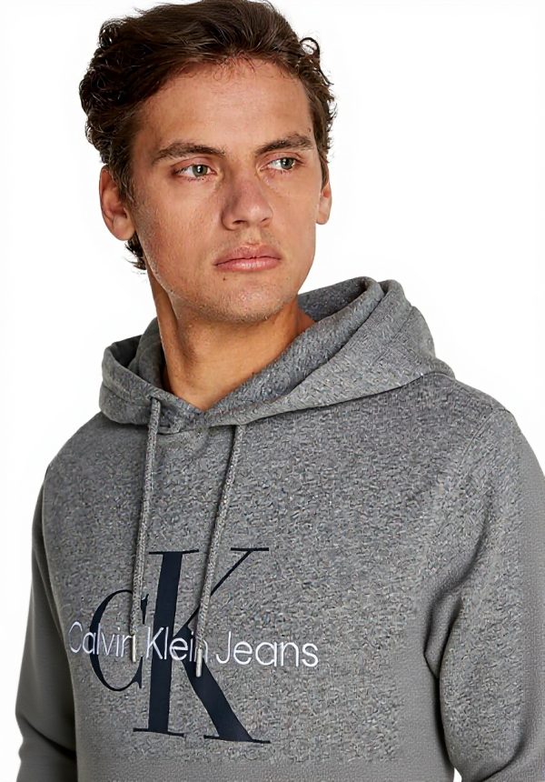 Sweat à capuche homme Calvin Klein coton confortable