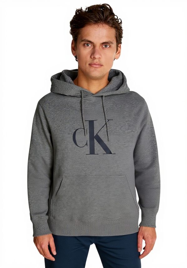 Sweat à capuche homme Calvin Klein coton confortable