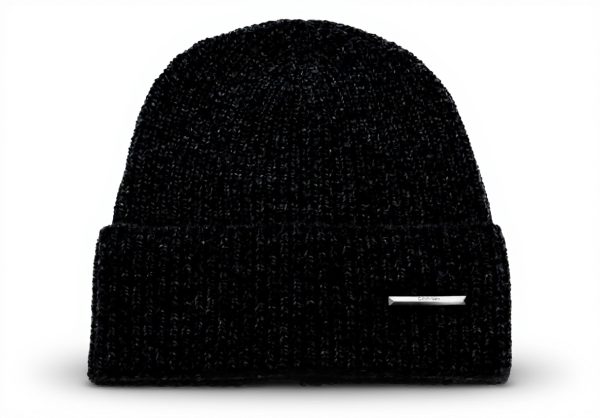 Bonnets homme Calvin Klein tricot durable noir beige