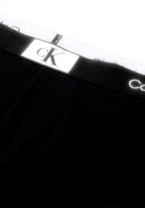 Boxer Calvin Klein Lot 3 Coton Stretch Homme Noir XS