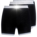Boxers longs Calvin Klein lot de 3 homme confort coton