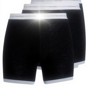 Boxers longs Calvin Klein lot de 3 homme confort coton