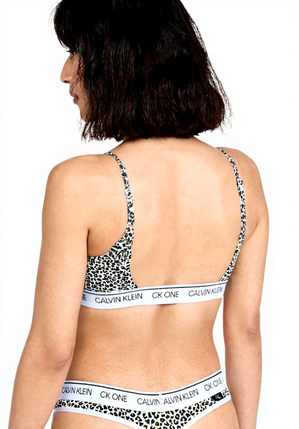 Tanga Calvin Klein CK One Coton Confortable Lingerie Femme