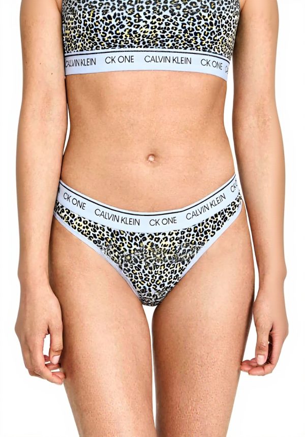 Tanga Calvin Klein CK One Coton Confortable Lingerie Femme