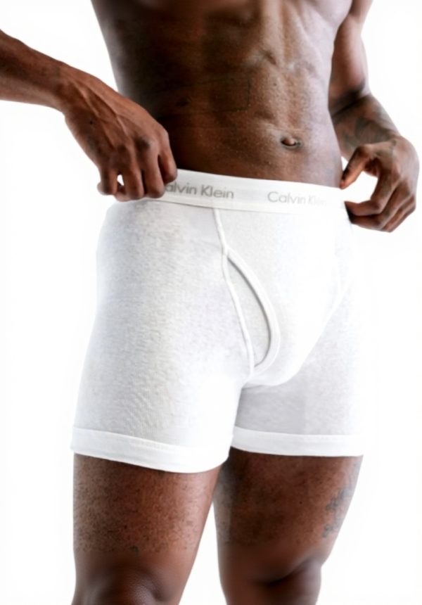Boxers Calvin Klein Coton Classique Lot 7 Blanc Homme