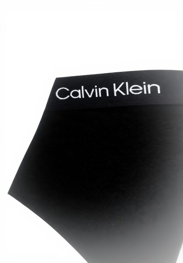 Slip Calvin Klein Homme Noir Coton Recyclé Confortable