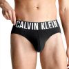 Slips homme Calvin Klein Hip Brief 3PK noir durable