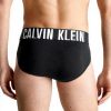 Slips homme Calvin Klein Hip Brief 3PK noir durable