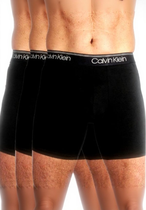 Boxer Calvin Klein Homme Stretch Noir Lot 3