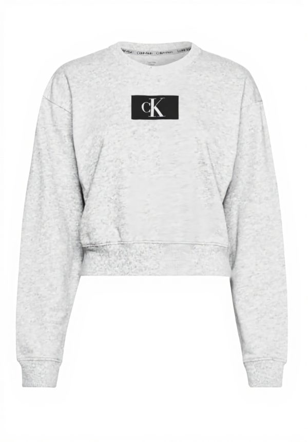 Sweatshirt Calvin Klein Femme Coton Recyclé Confortable