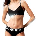 Calvin Klein Slip Femme Microfibre Noir Confortable