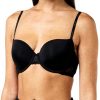 Soutien-gorge Calvin Klein T-Shirt Femme Noir Armatures