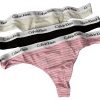 Calvin Klein String Femme Coton Élasthanne Lingerie