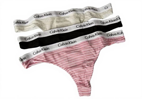 Calvin Klein String Femme Coton Élasthanne Lingerie