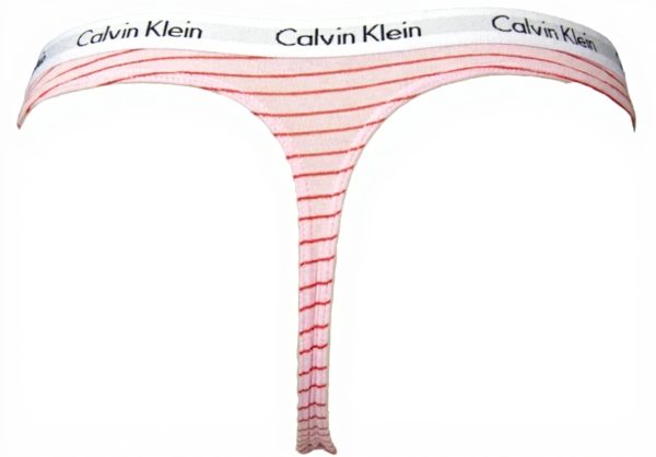 Calvin Klein String Femme Coton Élasthanne Lingerie