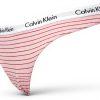 Calvin Klein String Femme Coton Élasthanne Lingerie