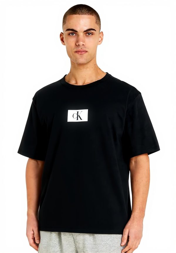 T-shirt Calvin Klein Homme Coton Encolure Ronde Manches