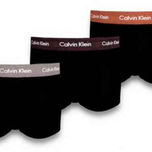Boxers Calvin Klein Coton Stretch Homme Noir Taille S