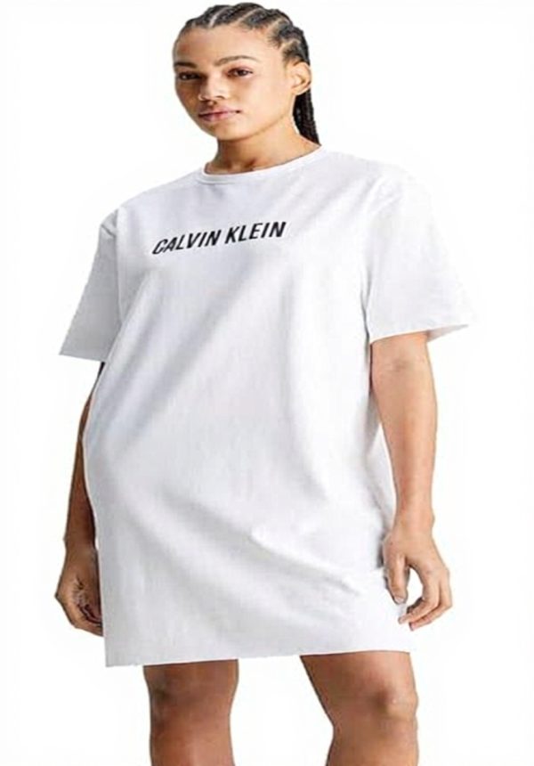 Chemise de nuit Calvin Klein pyjama court femme confortable