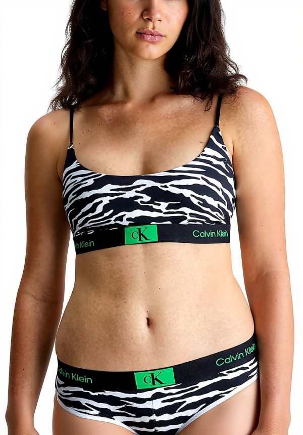 Soutien-gorge Calvin Klein Bralette Femme Noir Confortable