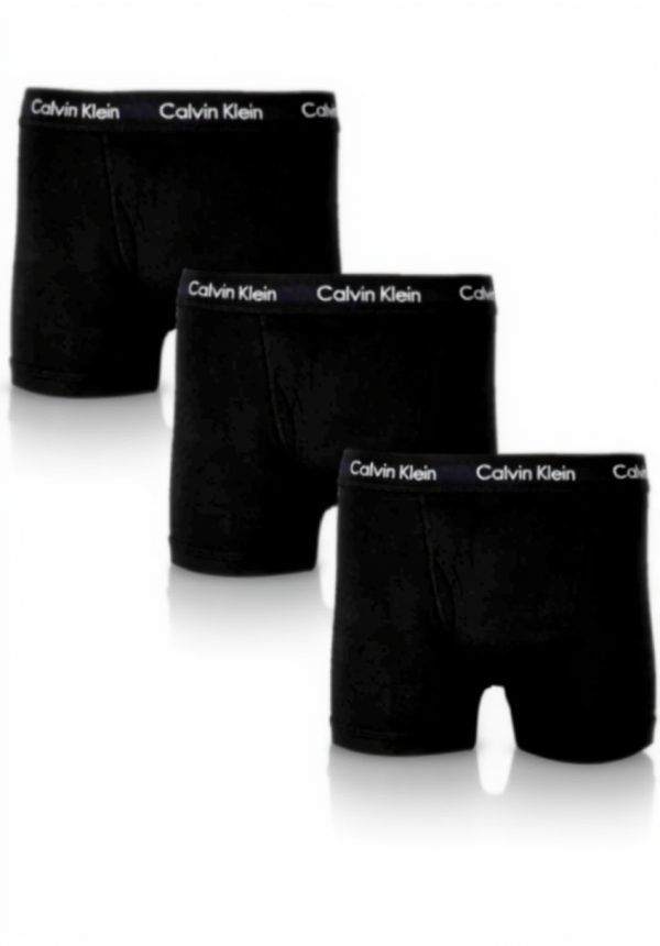 Calvin Klein Underwear Cotton Stretch 3 Pack Trunks Homme