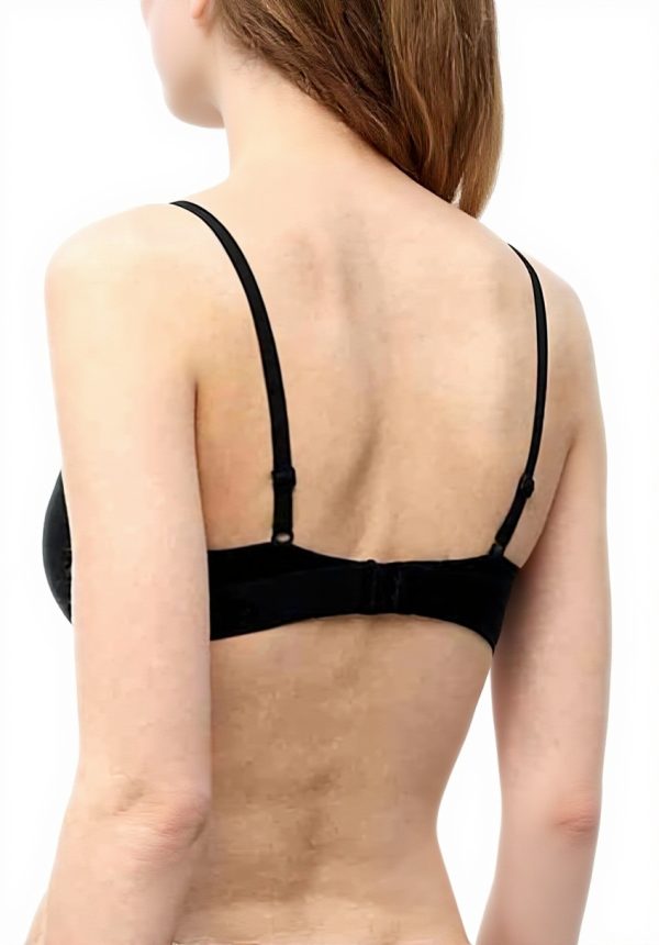 Soutien-gorge Calvin Klein 70 Logo Tonal Demi Bonnet