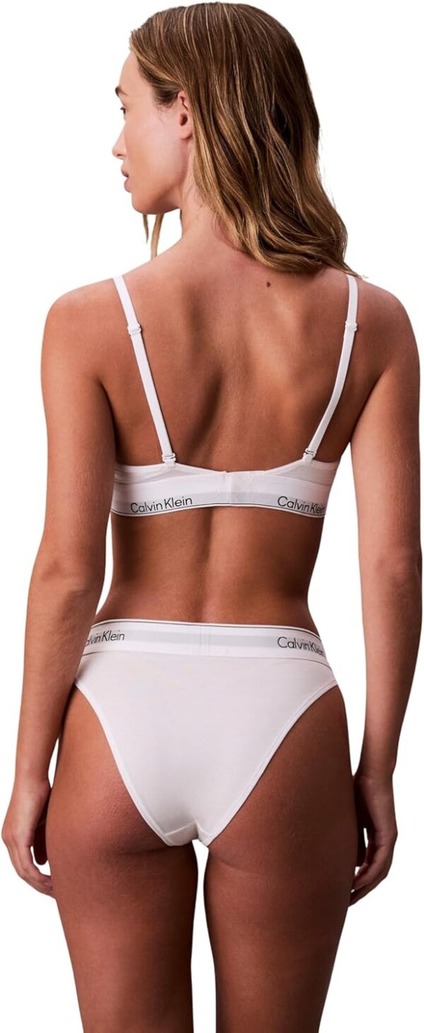 Calvin Klein Slip Femme Coton Modal Confortable Mi-Haute-1