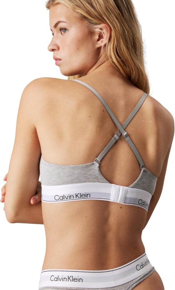 Brassière Calvin Klein Femme Coton Biologique Confortable-1