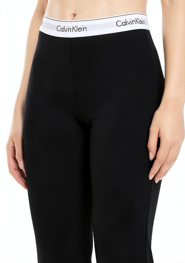 Legging Calvin Klein Noir Sport Confortable Femme-2