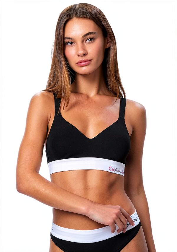 Brassière Calvin Klein Femme Coton Modal Confort Sport-3