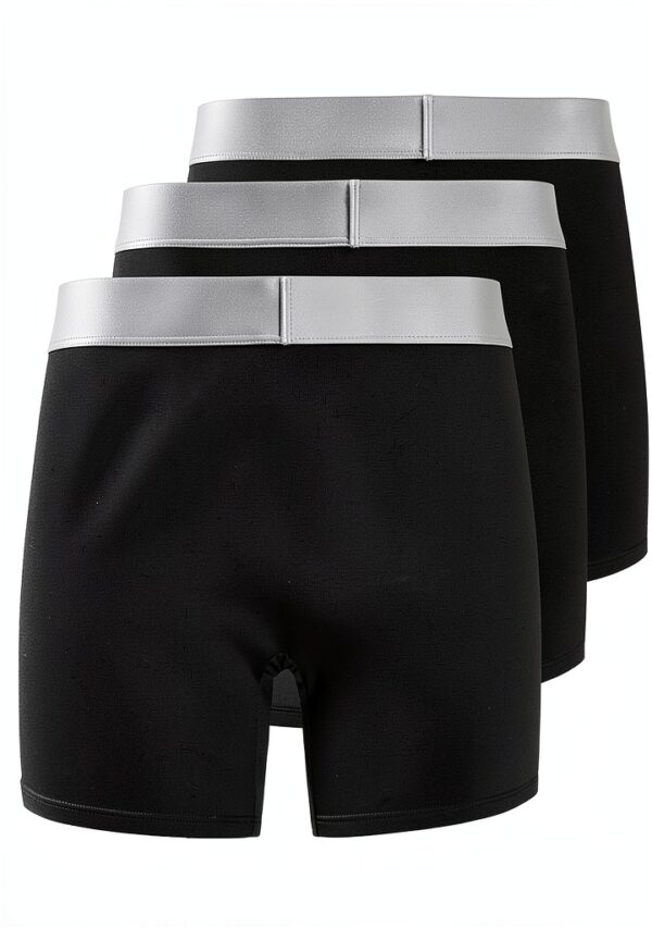 Sous-vêtements longs Calvin Klein Noir Coton Confort Homme-3