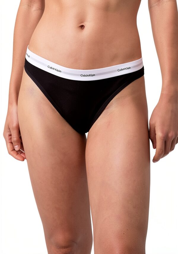 Slip Calvin Klein coton élasthanne confortable femme-0