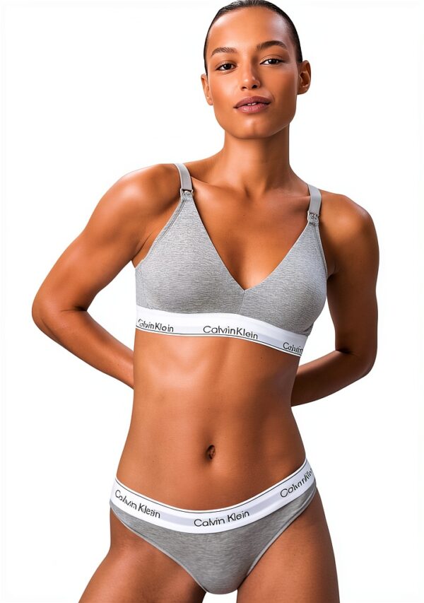 Soutien-gorge Calvin Klein allaitement coton modal confort-3