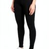 Legging Calvin Klein Noir Sport Confortable Femme-0