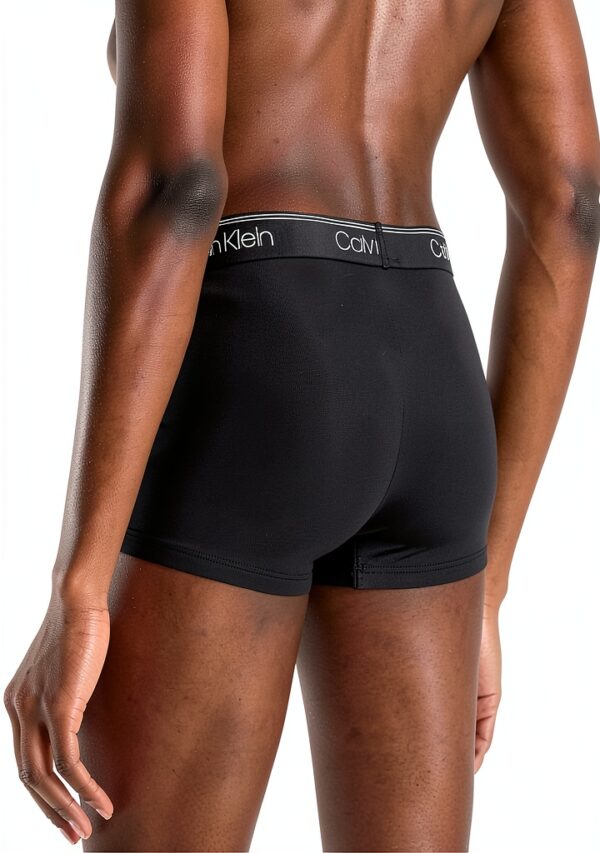 Caleçon Calvin Klein Homme Noir Élasthanne Confortable-3