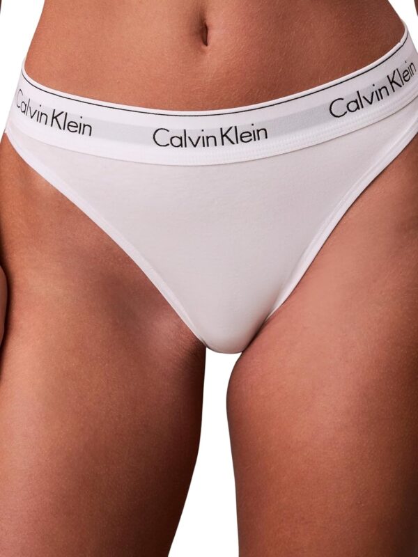 Calvin Klein Slip Femme Coton Modal Confortable Mi-Haute-2