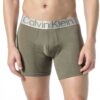 Boxers longs homme Calvin Klein coton bio confortable-1