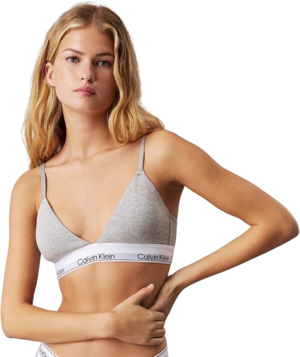 Brassière Calvin Klein Femme Coton Biologique Confortable-0